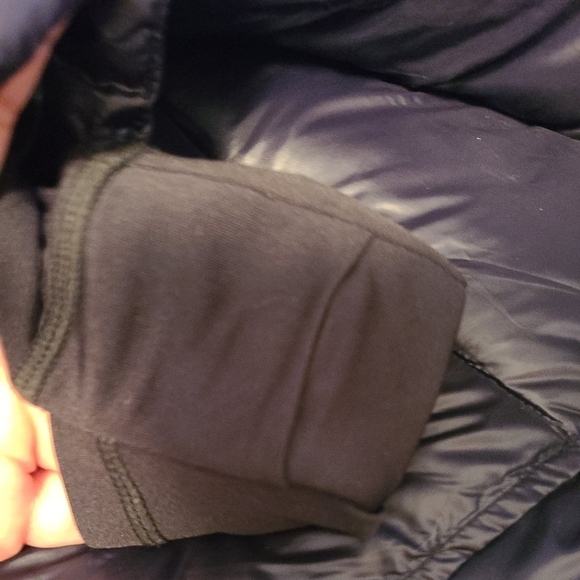 Norden Vegan Black Puffer Parka Coat Jacket Size‎ Small - Picture 5 of 12